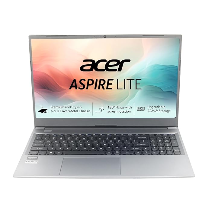 Acer Aspire Lite, AMD Ryzen 7-7730U, 16 GB RAM, 512 GB SSD, Full HD IPS,15.6